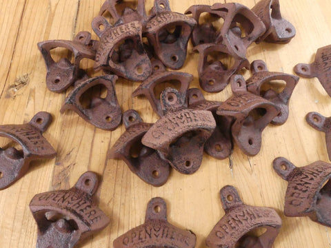 Open Here - A Vintage-Styled Cast Iron Bottle Opener - Midwest Craft House