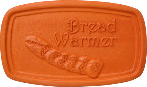 Bread Warmer - Baguette Design - 3 X 5 Inch Terra Cotta - JBK Pottery