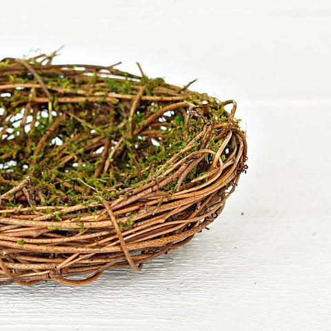 Twiggy Bird Nest with Moss - Holiday Depot Inc.