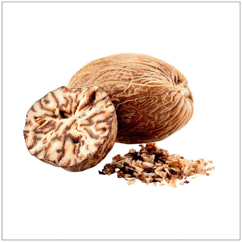 Nutmeg Whole: 4 Oz - Alive Herbals
