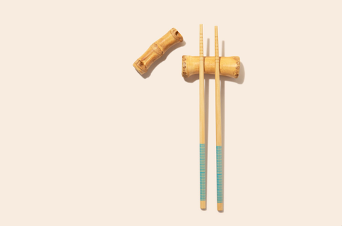 Chopstick Rest, Natural Bamboo Root - Bamboo Switch
