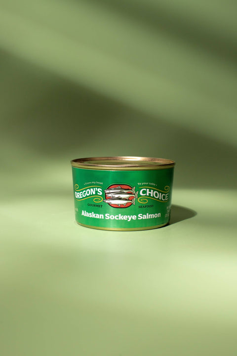Alaskan Sockeye Red Salmon, 7.5 oz, Salted - Oregon's Choice Gourmet