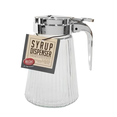 Fluted Syrup Dispenser, 10 oz - TableCraft