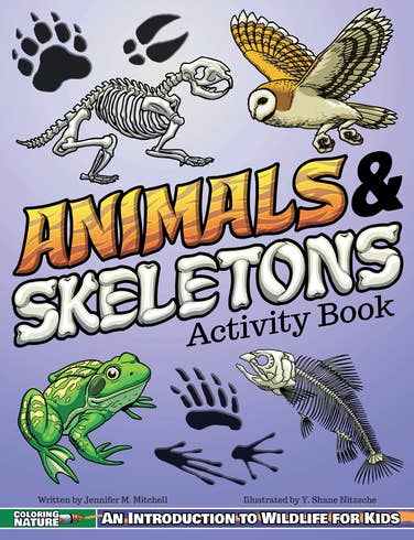 Animals and Skeletons Activity Book - AdventureKEEN