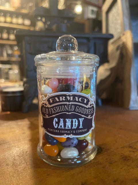 Jelly Beans in Apothecary Jar - Montana Farmacy