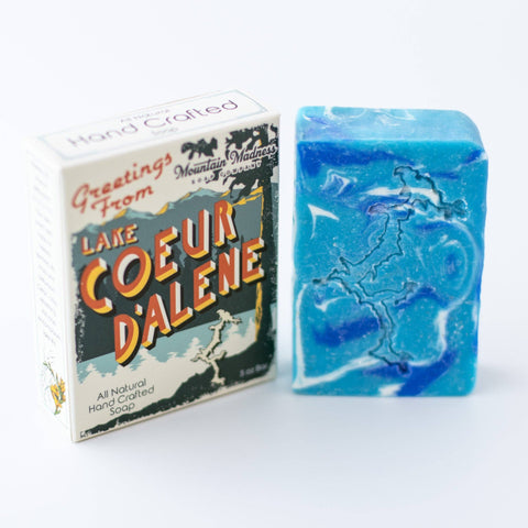 Lake Coeur d'Alene Bar Soap - Mountain Madness Soap Co.