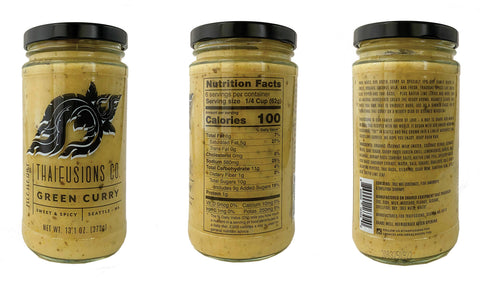 Thai Green Curry Sauce, 13.1 oz - Thaifusions