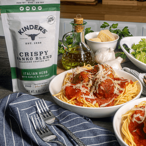 Italian Herb Crispy Panko Blend, 5 oz - Kinder's Sauces & Seasonings