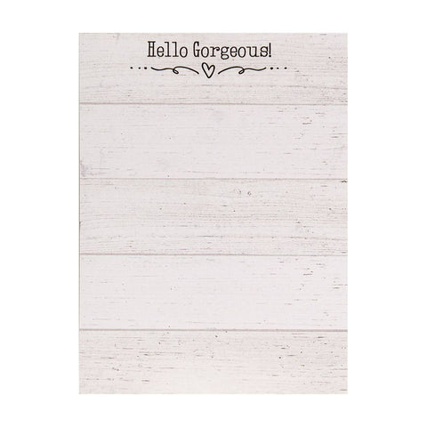 Hello Gorgeous! Mini Notepad - Col House Designs