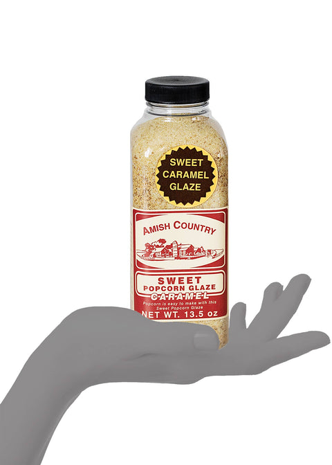 15oz Bottle of Caramel Glaze - Amish Country Popcorn