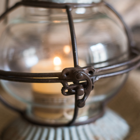 European Restoration Candle Holder, Style [A] - Rustic Reach