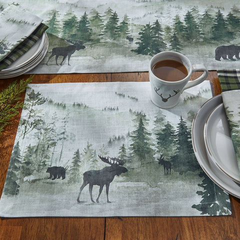 Watercolor Wildlife Placemat - Park Designs