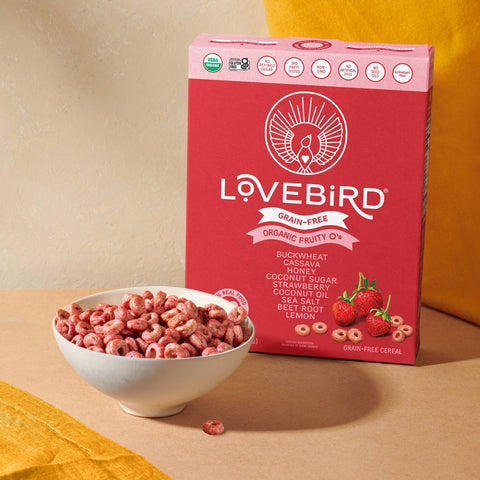 Strawberry Lovebird Cereal, 7 oz