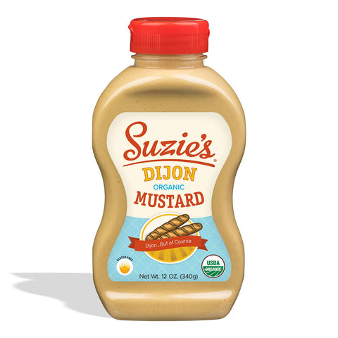 Suzie's Organic Dijon Mustard, 12oz - Suzie's Organics