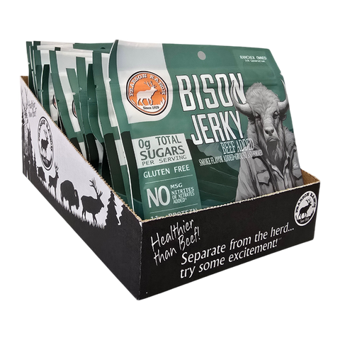 Bison Jerky, 2.1 oz - Pearson Ranch