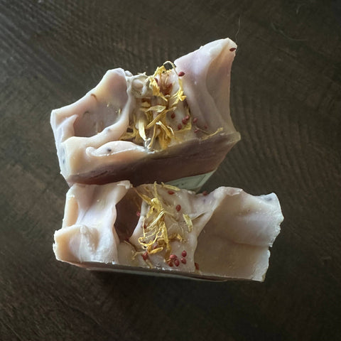 Blackberry Peach - Olive Oil Soap - Orange Thyme Bath Apothecary
