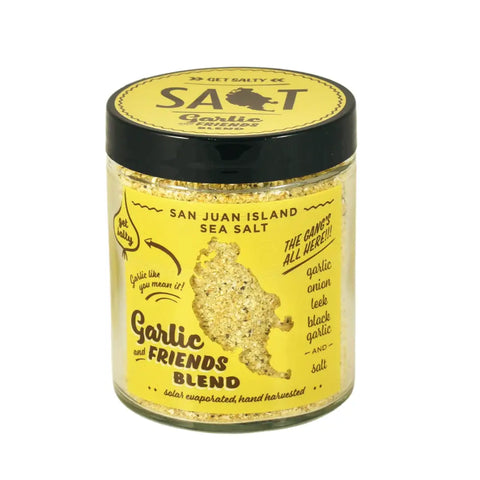 Garlic & Friends Seasoning Blend - San Juan Island Sea Salt
