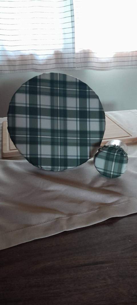 2 Pc Plaid Waterproof Covers - Keetna Farm Goods
