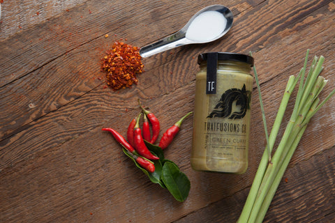 Thai Green Curry Sauce, 13.1 oz - Thaifusions