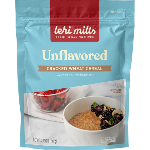 Cracked Wheat Germade: 2lb Pouch - Lehi Mills