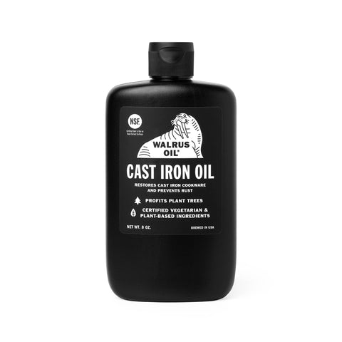 Cast Iron Oil, 8oz - Walrus Oil