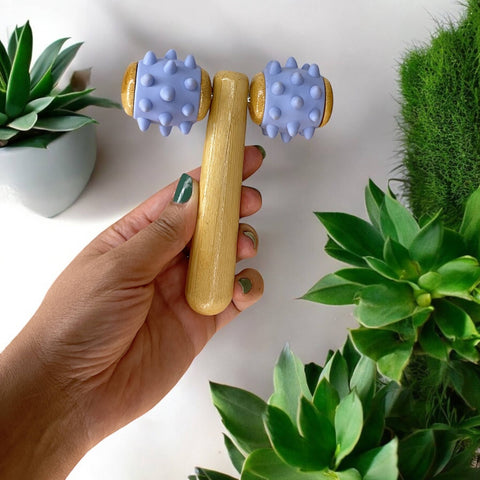 Bamboo Body Rolling Massage Tool - Bamboo Switch