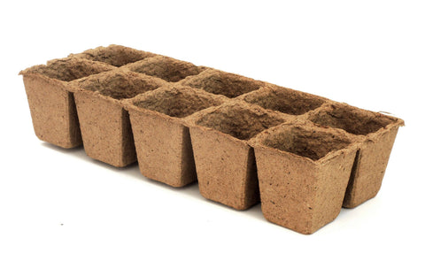 Naked Pots, 2" Plantable Seed Starter Trays, 100 cell pack - Daniel's Plants