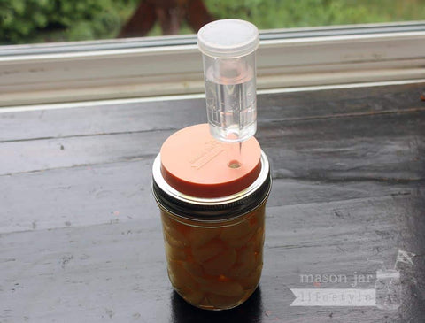 3 Piece Plastic Airlock for Fermenting in Mason Jars - Mason Jar Lifestyle