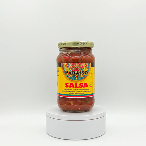 Handcrafted Salsa, Medium Spice, 13oz - Ayurveg