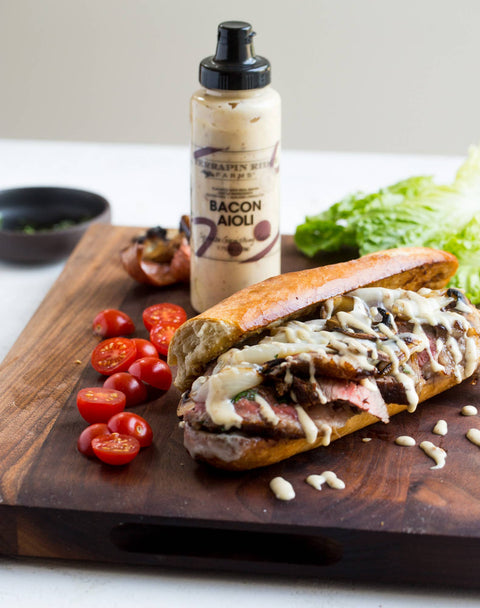Bacon Aioli Garnishing Squeeze, 7.75 oz - Terrapin Ridge Farms