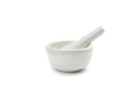 Porcelain Mini Mortar and Pestle, 2.75"x1.5" - Fox Run Brands