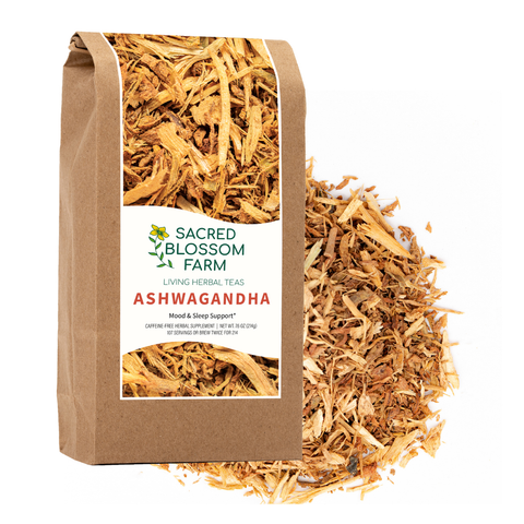 Ashwagandha (Withania somnifera), 7.6 oz - Sacred Blossom Farm