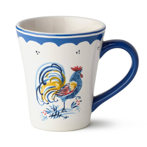 French Rooster Mug, 16 oz, 4 assorted - Certified International
