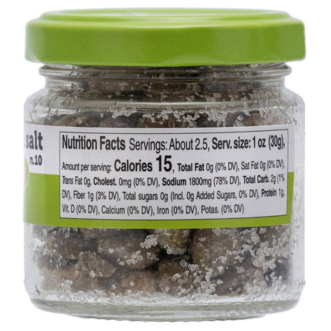 Fratelli D'Amico Capers in Salt #10, 2.5oz - Wholesale Italian Food