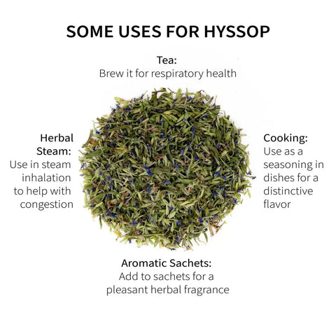 Fragrant Hyssop, 6.0 oz - Sacred Blossom Farm