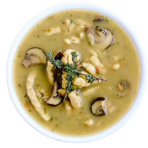 St Helens Chicken Noodle & Mushroom Soup Mix, Large, 7.6 oz, Serves 8 - Rill Foods
