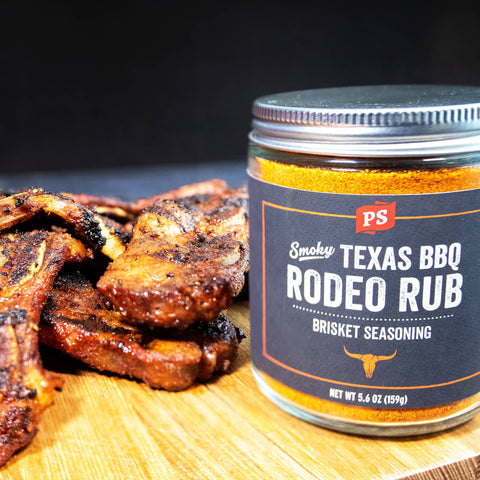 Texas BBQ Rodeo Rub, Brisket Seasoning, 5.5 oz - PS Seasoning
