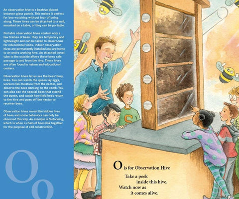 H is for Honey Bee: A Beekeeping Alphabet Picture Book - Sleeping Bear Press