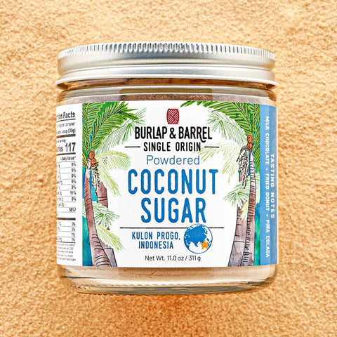 Powdered Coconut Sugar, 11 oz - Burlap & Barrel