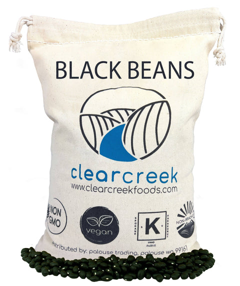 Black Beans: 4lb - Palouse Brand