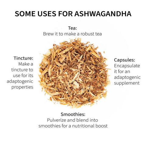 Ashwagandha (Withania somnifera), 7.6 oz - Sacred Blossom Farm