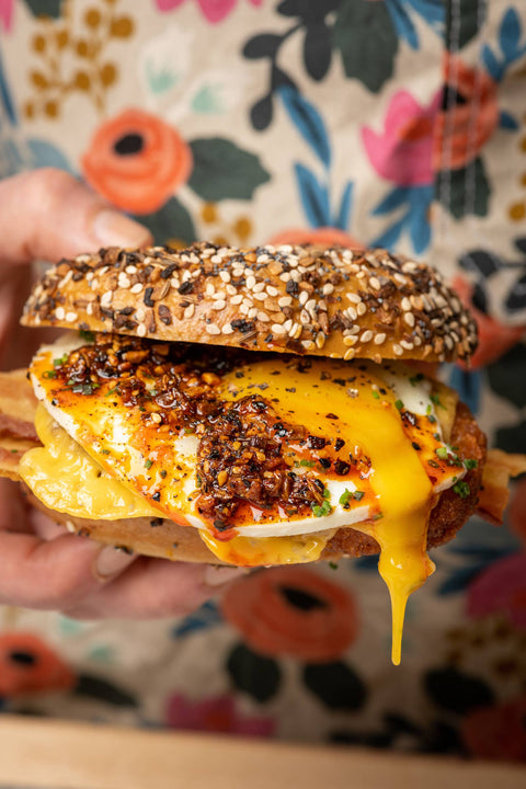 Hot Bagel Chili Crunch, 6oz - The Flavor Society
