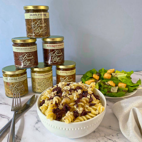 Feta & Pink Peppercorn Bread Dip, 8 oz - The Bread Dip Company