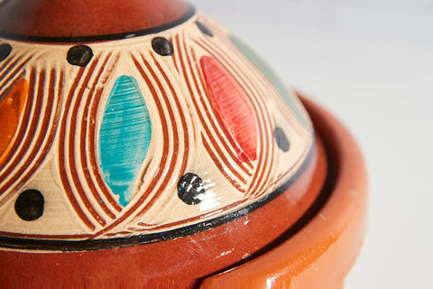 Moroccan Cooking Tagine for Two - Traditional Design: Berber Shape - Verve Culture