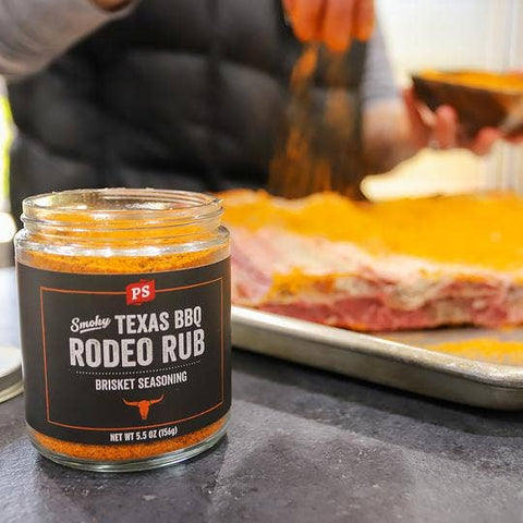 Texas BBQ Rodeo Rub, Brisket Seasoning, 5.5 oz - PS Seasoning