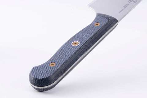 Custom Chef’s Knife, 8", Blue Wood Handle - Messermeister