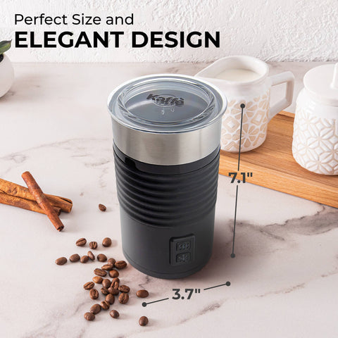 Pour-in Base Milk Frother w/ Silicone Base - Kaffe