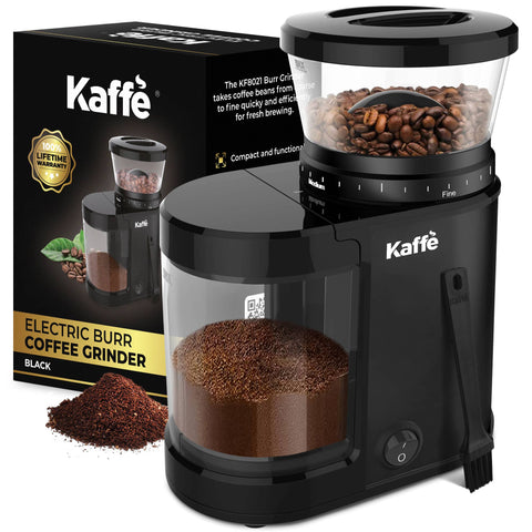 Electric Burr Coffee Grinder, 5.5 oz, Black - Kaffe