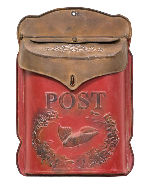 Red & Rust Post Box - Col House Designs