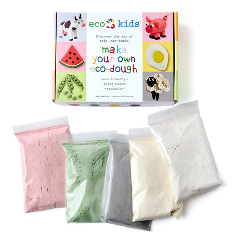 Make Your Own Dough Kit - Yields 2.5 lbs, Natural, DYI - elseware unplug / eco-kids